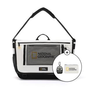내셔널지오그래픽 N265ACR510 파치 메신저백 16 WHITE