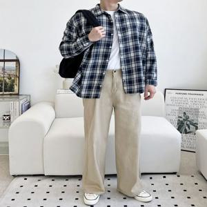 ACC SF1000남성 사계절 반밴딩 면바지 세미와이드팬츠