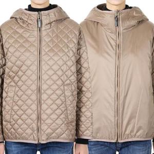 디몬트 막스마라 여성 더큐브 레오 리버시블 후드 패딩 자켓(카멜) 2529486074600 023