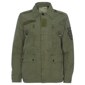 [몬플] 24SS 쟈딕앤볼테르 패치 밀리터리 자켓 WWOW00010