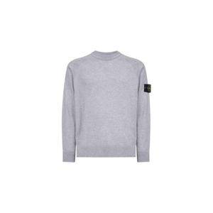 Stone Island 로고 패치 크루넥 스웨터 K2S155100045S00B4 V0M64 TP949424419