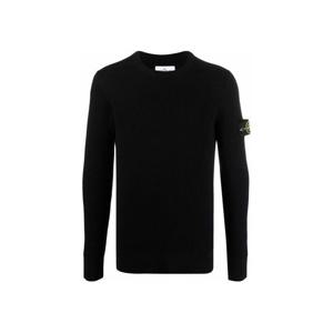 14주년 와펜 패치 골지 울 니트 블랙 7515521C2 V0029