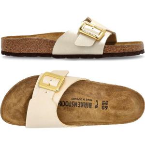 25SS 여성 카탈리나 쿠션 버클 네로우핏 샌들 펄화이트 1029393 GRACEFUL PEARL WHITE