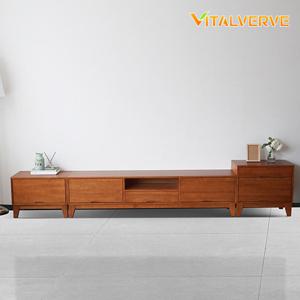 착불 로이 소나무원목 티비다이 3000 거실장세트