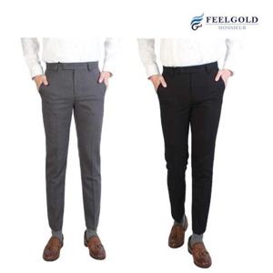 기모바지 겨울팬츠 슬랙스 남성 기모 TR 10부 팬츠 AD2712