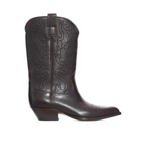 26 SS 부테로 자수 디테일 레더 부츠 B10984ETRUVTDC TP444496062