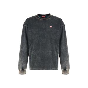 디젤 T BOXT 롱슬리브 티셔츠 A18644 0AGBY 9XXA BLACK DOM