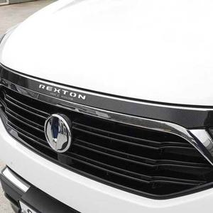 G4렉스턴 카본스타일 프론트 가니쉬 카본몰딩 G4렉스턴튜닝