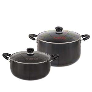 키친아트 쥬노블랙 경질냄비 양수26cm + 곰솥28cm 곰솥 국솥 솥 양수 전골 찌개냄비 라면냄비 국그릇 국냄비 곰국냄비 큰솥