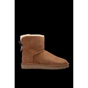 Ugg W 미니 Bailey 보우 II suede snow 부츠 10165010CHE TP565465415