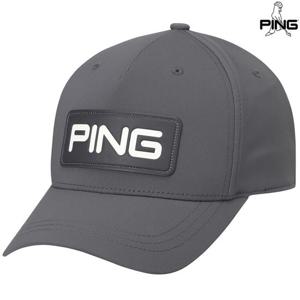 [핑골프][양말증정]남성 로고 패치 5쪽 볼캡 111E3CP001_GY