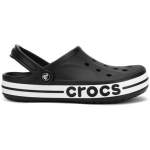크록스 바야밴드 클로그 블랙 화이트 205089-066