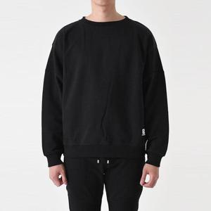 발망 백로고 맨투맨 블랙 YH0JS047 BB16 EAB