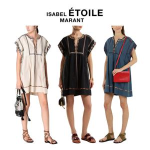 이자벨마랑 에뚜왈 벨리사 BELISSA 원피스 베이지,블랙,블루 RO1074 18P032E