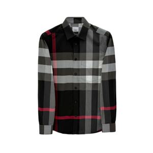 버버리 굵은 체크 셔츠 8023772 A1008