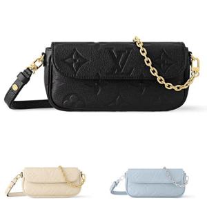 루이비통 클러치 여성용 월릿온체인 아이비 블랙 M82154