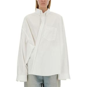 발렌시아가 셔츠 790872 TNM609000 WHITE