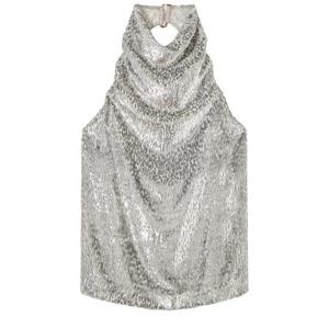 스텔라 맥카트니 민소매 티셔츠 6T0270 3HJ3038000 SILVER