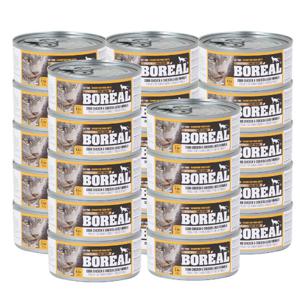보레알 캣 치킨+치킨간 156g x  24개 고품질 동물성 단백질 육수캔