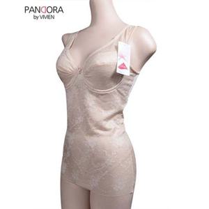 BT3734 라이크라 자가드 바디슈트 치마형 올인원 B컵