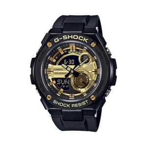 지샥 GST-210B-1A9 지스틸 흑금 아날로그 디지털 남성 우레탄 시계