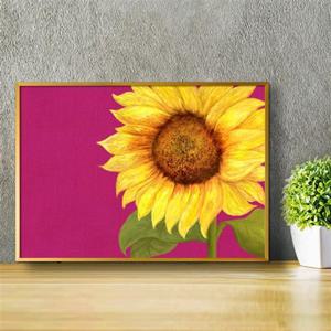 해바라기그림 액자 A3 3SUN2 풍수그림 돈들어오는 풍수인테리어 풍수 부자되는그림 복들어오는그림