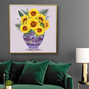 해바라기그림 액자 50G 7SUN3 풍수그림 돈들어오는 풍수인테리어 풍수 부자되는그림 복들어오는그림