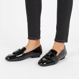 살바토레 페라가모 페라가모 블랙 간치니 유광 로퍼 BONNIE 0751012