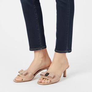 살바토레 페라가모 페라가모 바라 보우페이던트 샌들힐 GLO55 0758005