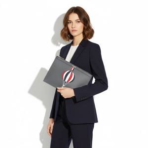 톰브라운 벌룬 삼선탭 클러치백 MAC139A 00198 025