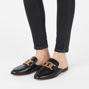 토즈 로고 체인 사보 뮬 슬리퍼 XXW79A0EX40 NF5B 999