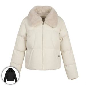 [핑] 여성 에코퍼 카라 구스 다운 점퍼 121E4JP287