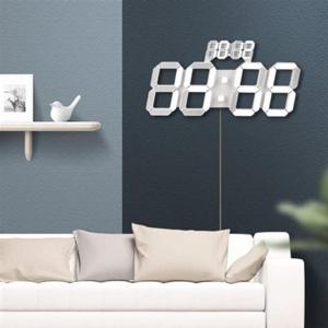 LED데이즈 벽시계인테리어 무소음거실 전자 사무실