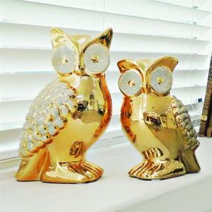 부엉이 2P 698-56 장식소품 미니어쳐 디자인소품 미니어처 장식인형