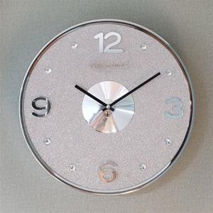 글리터 무소음 벽시계 (실버그레이) 벽걸이시계 인테리어벽시계 예쁜벽시계 인테리어소품