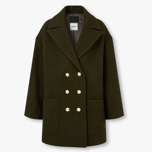 [보브]캐시미어 울 블렌드 더블 코트 7115416Y02