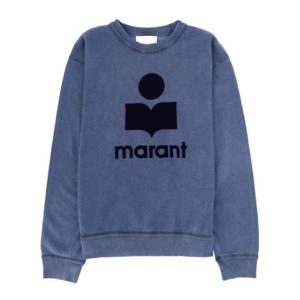 이자벨마랑 긴팔 티셔츠 SW0029HA D1M07H30IN BLUE