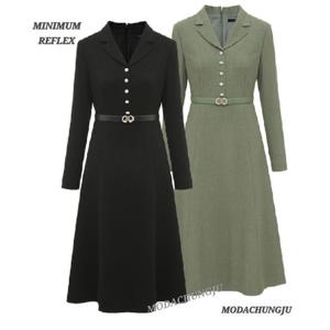 [미니멈]MD 카라 플레어 원피스  MD MMYDAWO0620_CJ