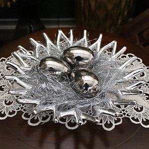 아파트인테리어 둥지 수반 실버 인테리어쟁반A