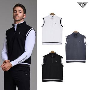 다운블로우 남성 하프집업 심플 베스트/조끼 DB4FV6508M