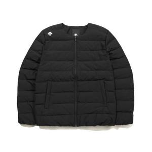 데상트 공용 퀄팅 경량 다운 자켓 BP423XDJO4-BLK0