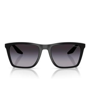 프라다 블랙 프레임 렉탱귤러 그라디언트 렌즈 선글라스 PSB08S