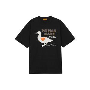 휴먼메이드 남여공용 DUCK 드라이 올즈 그래픽 티셔츠 블랙 HM29TE012-BK
