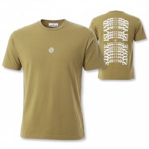 STONE ISLAND 2NS86 LETTERING ONE PRINT T-SHIRT (78152NS86 V0098) (컴파스 로고 레터링 로고 프린트 티셔츠)