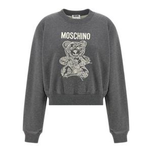 25FW 모스키노 긴팔 티셔츠 AEF252D 17055428AEF2499 Grey DOM