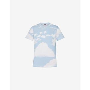 25FW 모스키노 반팔 티셔츠 AEF252E 07185541AEF1888 Blue DOM