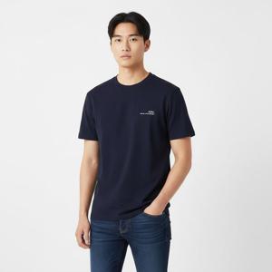 배송 아페쎄 남성 A.P.C. 아이템 반팔 티셔츠 네이비 COFBT H26904 IAK