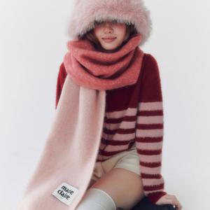 [마리끌레르] [정가59,000원] 컬러 그라데이션 머플러(MAEDSC05MPK)