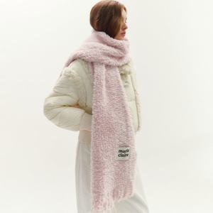 [마리끌레르][정가59,000]터프드 솔리드 머플러(MAFDSC03MPK)