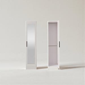 디자인9027 행거형 거울도어 슬림 옷장 (착불)